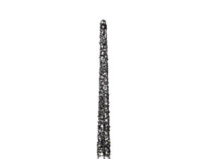 Defend 848-010M Medium grit, Flat end taper diamond burs, 10/Pk