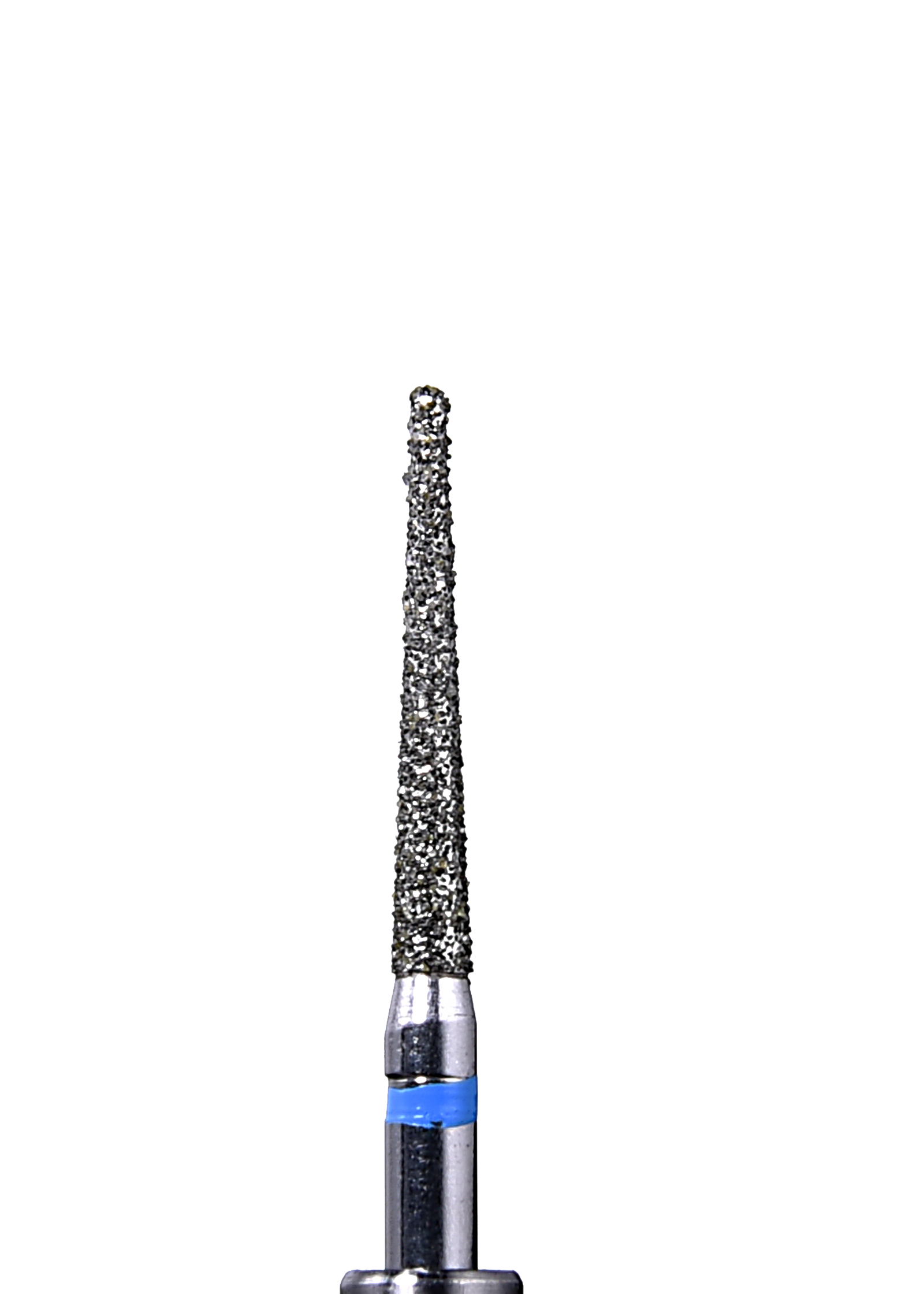 Defend 850-014M Medium grit, Round end taper diamond burs, 10/Pk