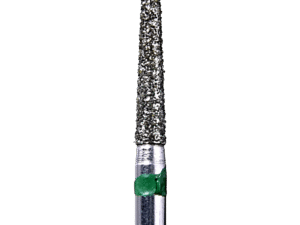 Defend 850-016C Coarse grit, Round end taper diamond burs, 10/Pk