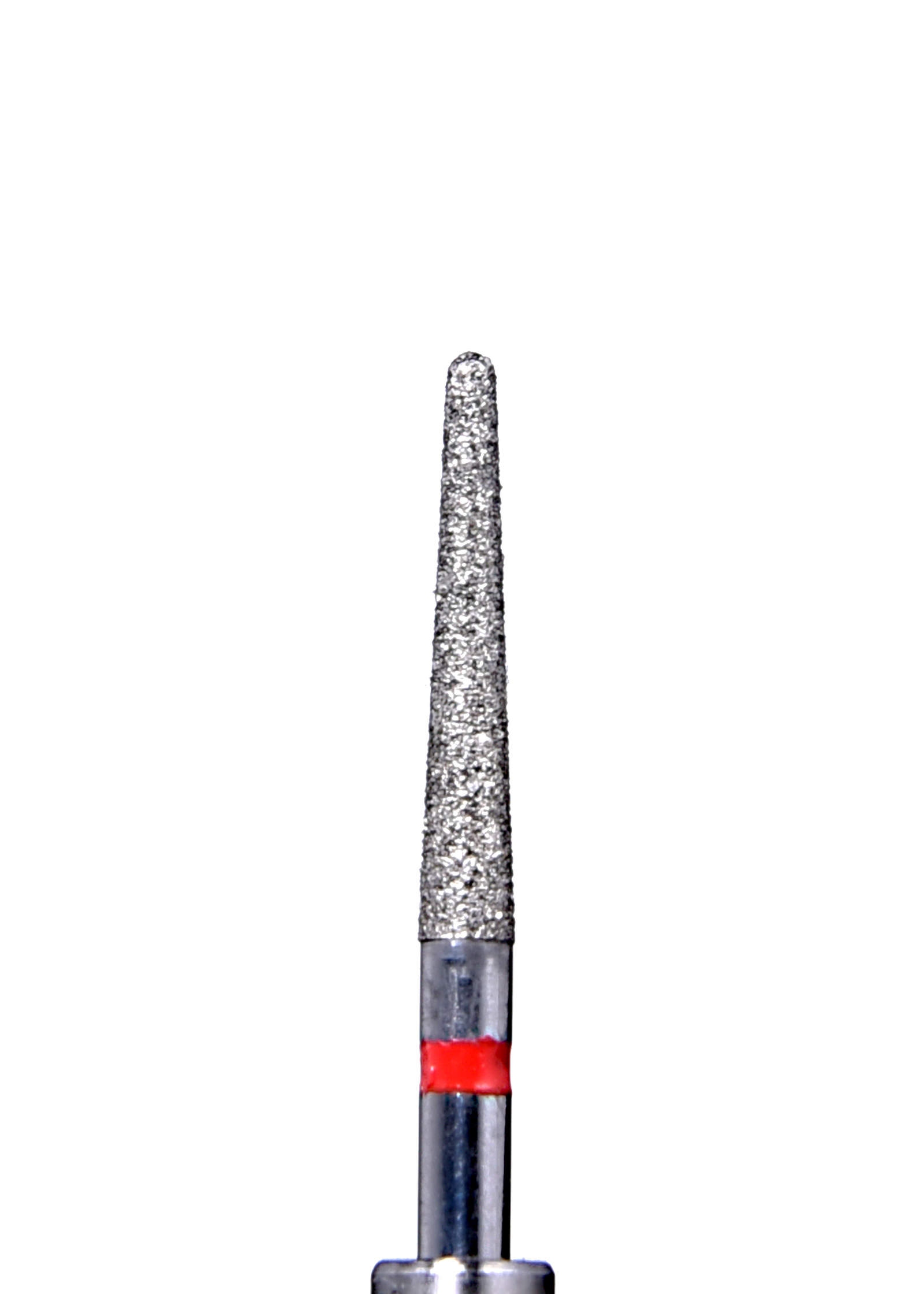 Defend 850-018F Fine grit, Round end taper diamond burs, 10/Pk