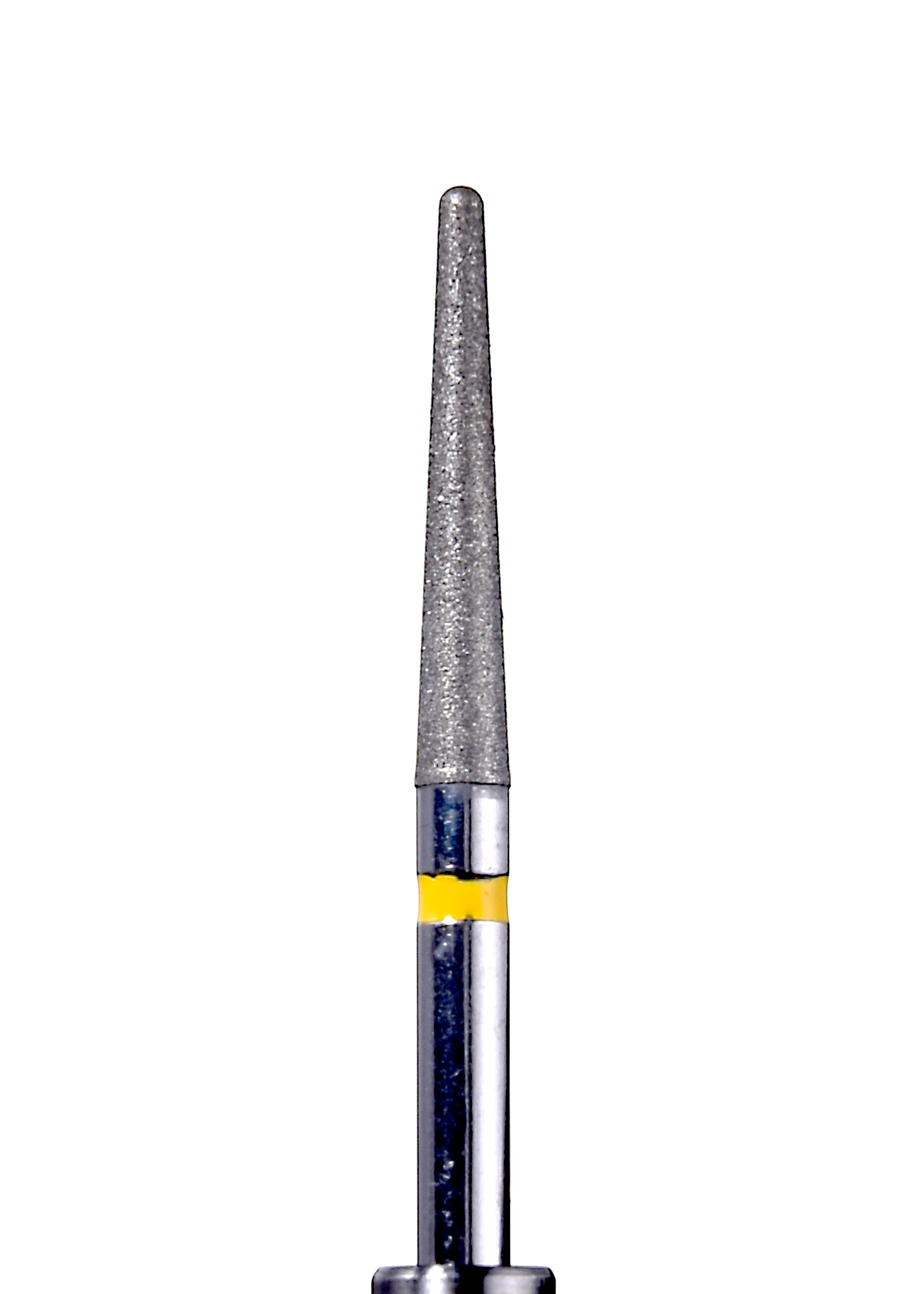 Defend 850-018SF Super Fine grit, Round end taper diamond burs, 10/Pk