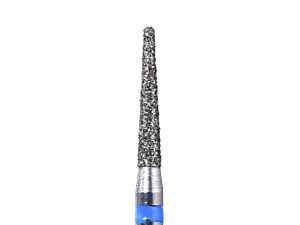 Defend Diamond Burs Round end Taper 856-014M Medium,  10 Burs / pack