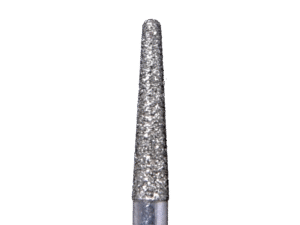Defend Diamond Burs Round end Taper 856-018F Fine,  10 Burs / pack