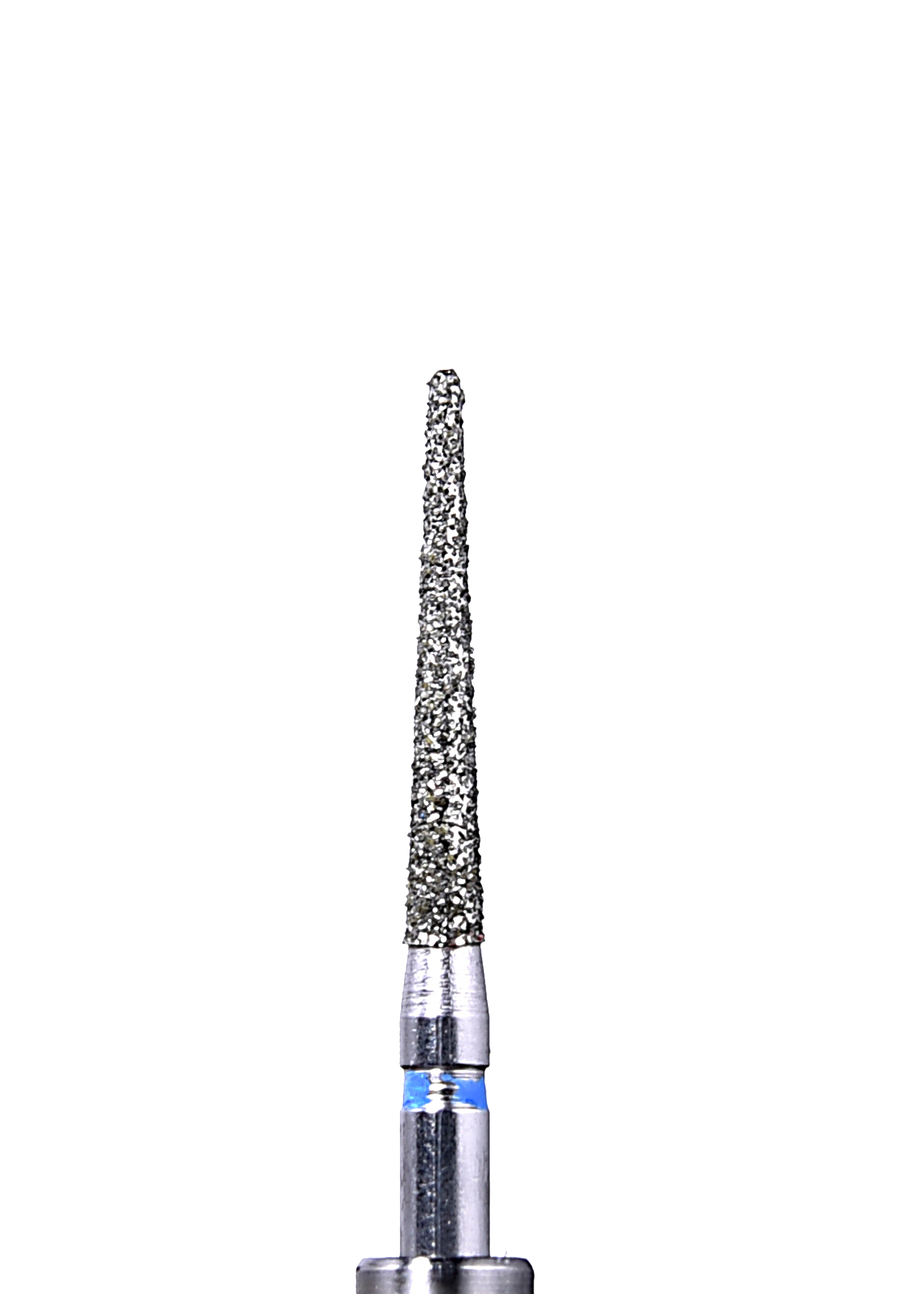 Defend 856L-014M Medium grit, Round end taper diamond burs, 10/Pk