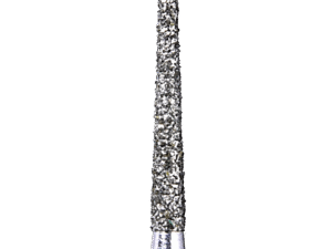 Defend 856L-016C Coarse grit, Round end taper diamond burs, 10/Pk
