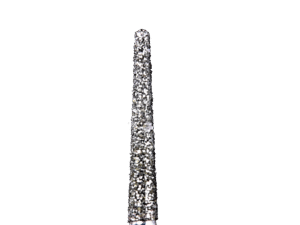 Defend 856L-016M Medium grit, Round end taper diamond burs, 10/Pk