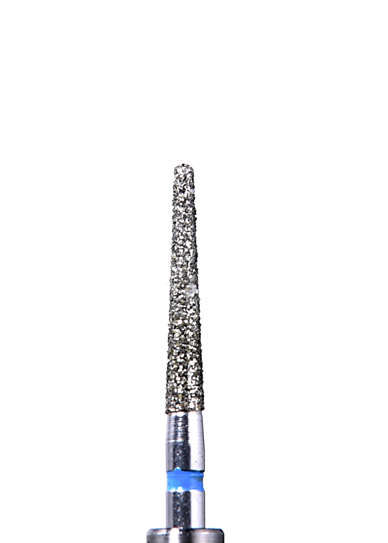 Defend 856L-016M Medium grit, Round end taper diamond burs, 10/Pk