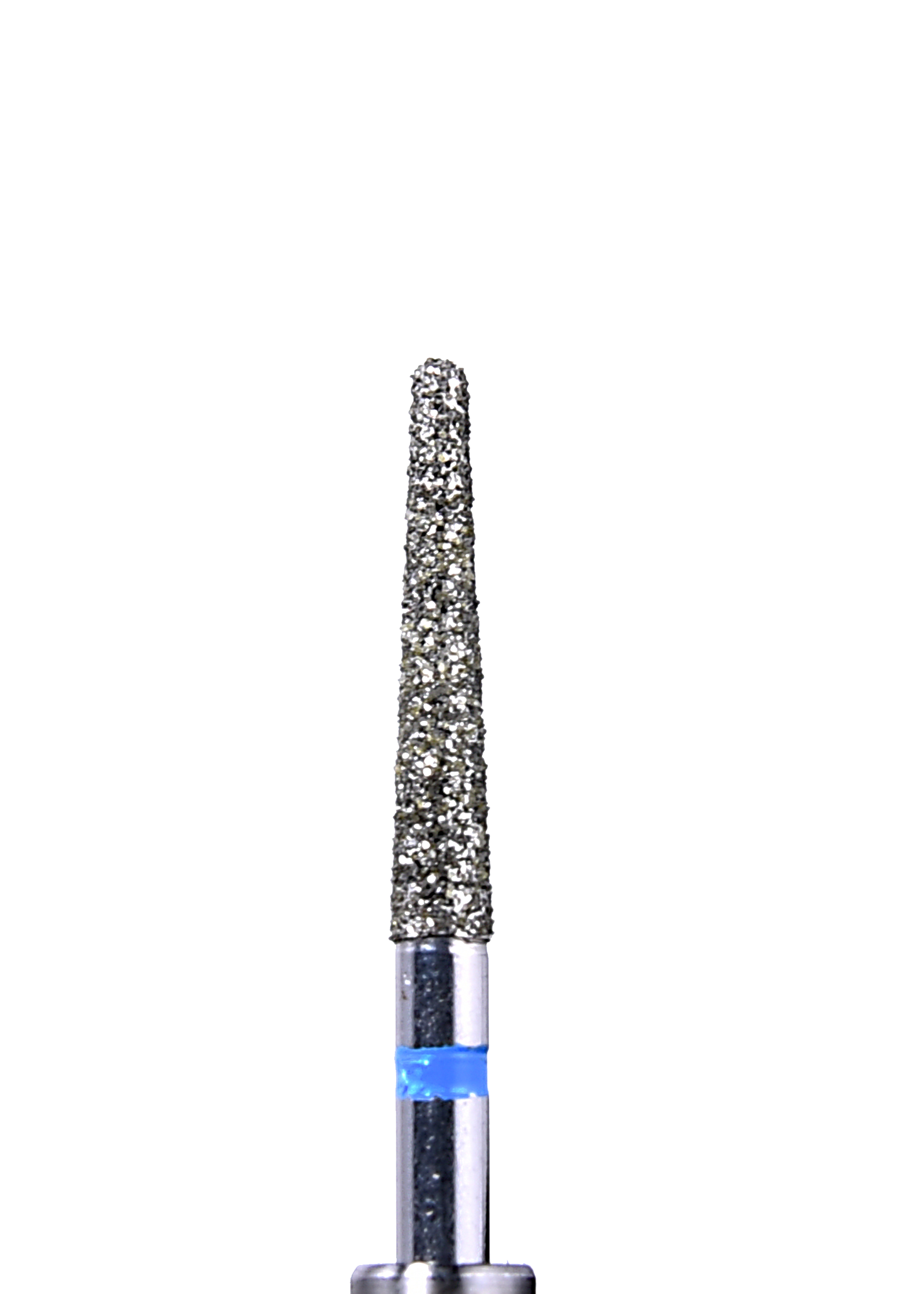 Defend 856L-018M Medium grit, Round end taper diamond burs, 10/Pk