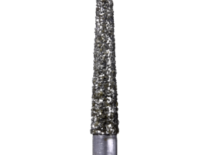 Defend 856L-018SC Super Coarse grit, Round end taper diamond burs, 10/Pk
