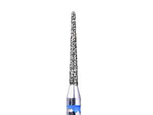 Defend 858-010M Medium grit, Needle diamond burs, 10/Pk