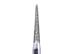 Defend Diamond Burs Needle 858-014F Fine Red,  10 Burs / pack