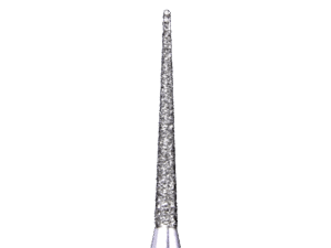 Defend 859-012F Fine grit, Needle diamond burs, 10/Pk