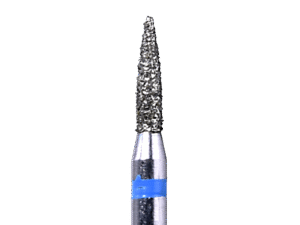 Defend 860-012M Medium grit, Flame diamond burs, 10/Pk