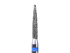 Defend 862-012M Medium grit, Flame diamond burs, 10/Pk