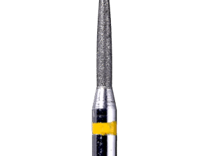 Defend 862-012SF Super Fine grit, Flame diamond burs, 10/Pk