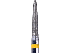 Defend 862-014SF Super Fine grit, Flame diamond burs, 10/Pk