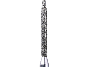Defend 863-010M Medium grit, Flame diamond burs, 10/Pk