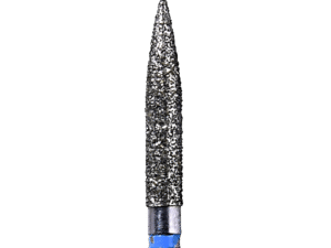 Defend 863-018M Medium grit, Flame diamond burs, 10/Pk