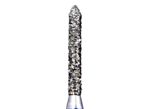 Defend 885-012C Coarse grit, Beveled Cylinder diamond burs, 10/Pk