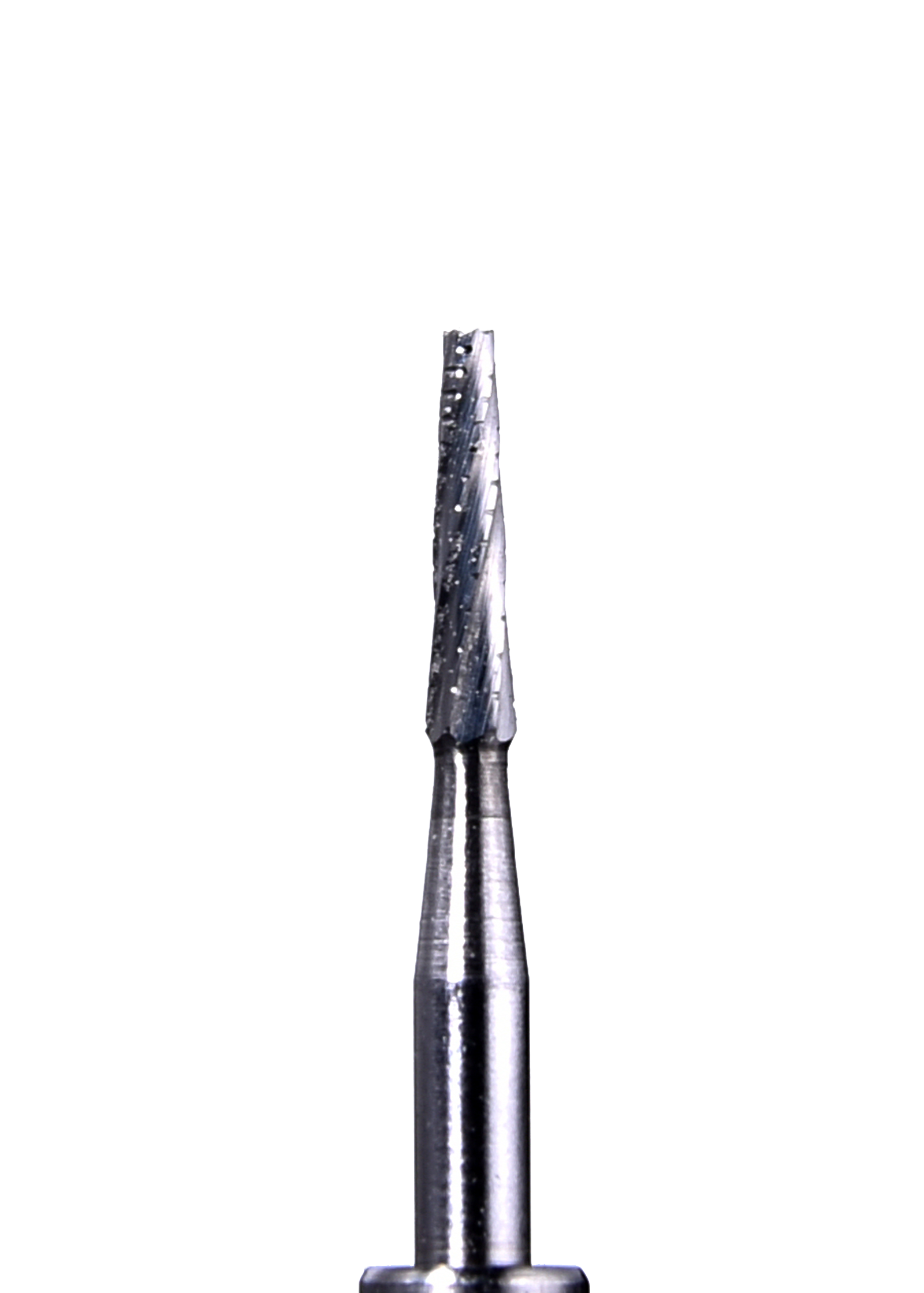 Defend FG-701L taper fissure crosscut carbide bur (long head), pack of 10 burs