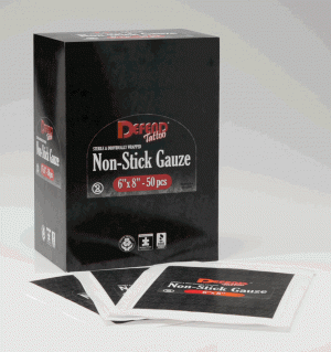 Defend Non-Stick Gauze - 50/pk - 6" x 8" Individual
