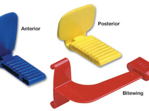 XCP replacement bite blocks - anterior (blue) 25-pack