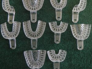 TMG Disposable Impression trays - 10 Pcs / Bag Blue