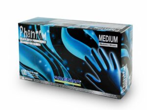 Adenna Phantom Latex Powder Free (PF) Exam Gloves (X-Small)
