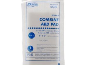 Dukal 5" X 9" Sterile ABD Pad - 25 Pads