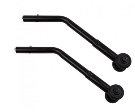 Dynarex Wheelchair Anti-Tipper , Fits S1 , S2 , 1 pair/bg