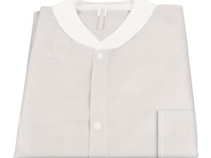Dynarex Lab Jacket w/ Pockets: WHITE Medium  10pcs/Bag