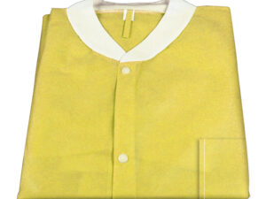 Dynarex Lab Jacket w/ Pockets: YELLOW Large  10pcs/Bag
