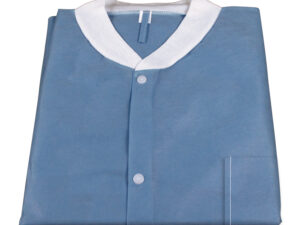 Dynarex Lab Coat  w/ Pockets: DARK BLUE Small   10pcs/cs