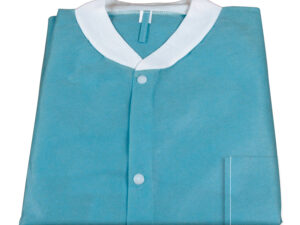 Dynarex Lab Coat  w/ Pockets: TEAL Small   10pcs/cs
