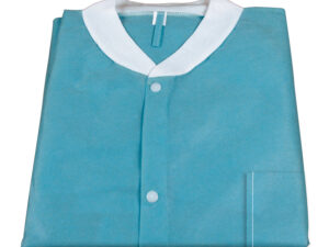 Dynarex Lab Coat  w/ Pockets: TEAL Medium   10pcs/cs