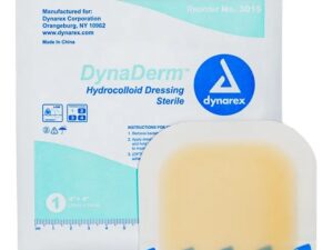 Dynarex DynaDerm - Hydrocolloid Dressing - Thin, 4" x 4" QTY 10