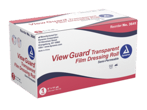View Guard Transparent Dressing Roll 6" x 11 yd 1 Roll / Box Semi-permeable