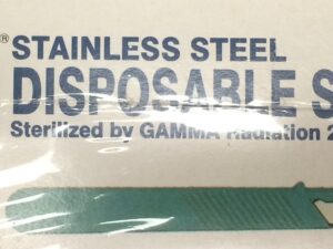 Stainless Steel Disposable Scalpel #15- Sterile - 10/Box