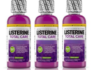 Listerine® Total Care  Mouthwash (Mouth rinse), Fresh Mint, 95mL 12 Pack : (3.2 oz) Travel Size