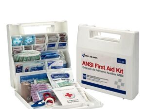 First Aid Only® 50 PERSON PLASTIC CS W/DIVIDERS KIT