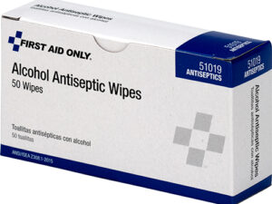 First Aid Only® Alcohol Antiseptic Pads, 50/Box