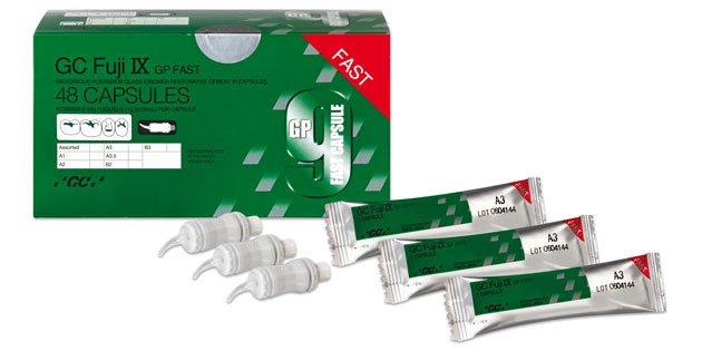 Fuji IX GP FAST A2 Capsules, Self-Cure Glass Ionomer Restorative