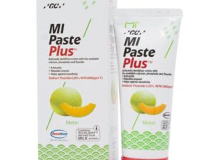 MI Paste Plus Melon 10/Pk. Topical Tooth Cream with Calcium, Phosphate and 0.2% Fluoride. 10 Tubes