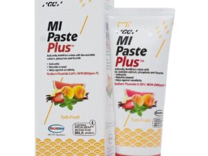 MI Paste Plus Tutti-Frutti 10/Pk. Topical Tooth Cream with Calcium, Phosphate and 0.2% Fluoride. 10 Tubes