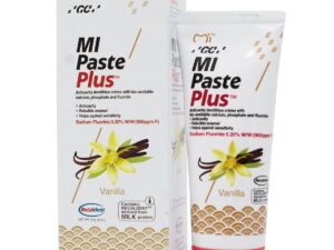 MI Paste Plus Vanilla 10/Pk. Topical Tooth Cream with Calcium, Phosphate and 0.2% Fluoride. 10 Tubes