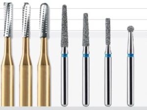 Hexa FG Carbide burs, clinic pack (100 pcs)