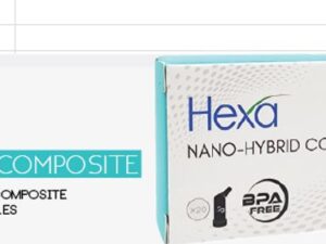 Nano Hybrid Light-Cure Composite Unidose Compules- Shade A3.5, 20x.28g