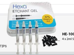 Hexa Etch Gel 37%, 2ml, 4 Syringes Blue