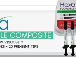 Hexa Flowable Composite , Kit 4 Syringes, A3.5, HF-3004