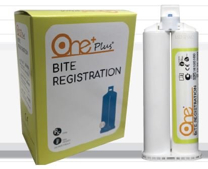 Hexa ONE Bite Registration Material, Bulk Pack 100 X 50ml Cartridges, Super Fast Set (JB-0015)